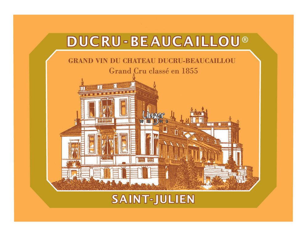 1986 Chateau Ducru Beaucaillou Saint Julien