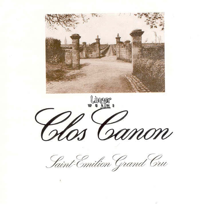 1996 Clos Canon Chateau Canon Saint Emilion