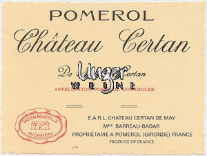 2021 Chateau Certan de May Pomerol