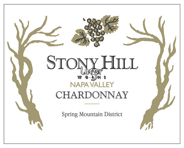 2012 Chardonnay Stony Hill Napa Valley