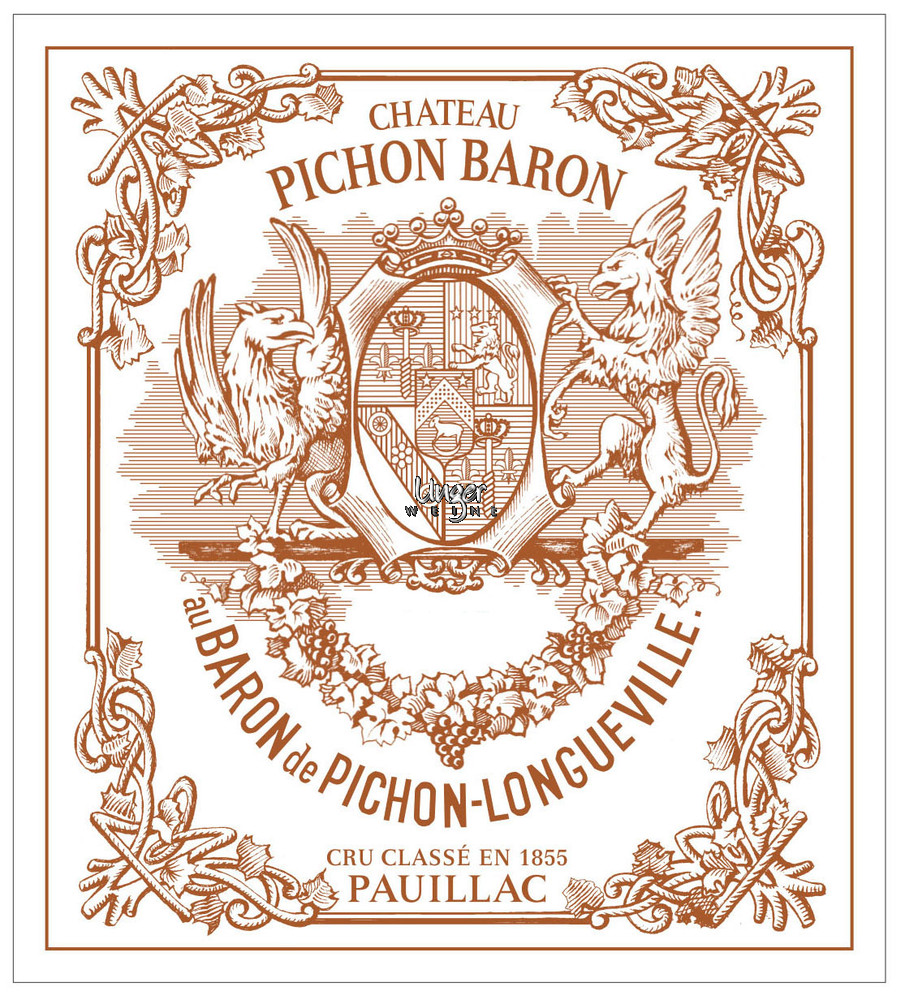 2000 Chateau Pichon Longueville Baron Pauillac