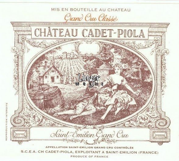 1988 Chateau Cadet-Piola Saint Emilion