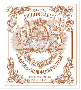 2001 Chateau Pichon Longueville Baron Pauillac