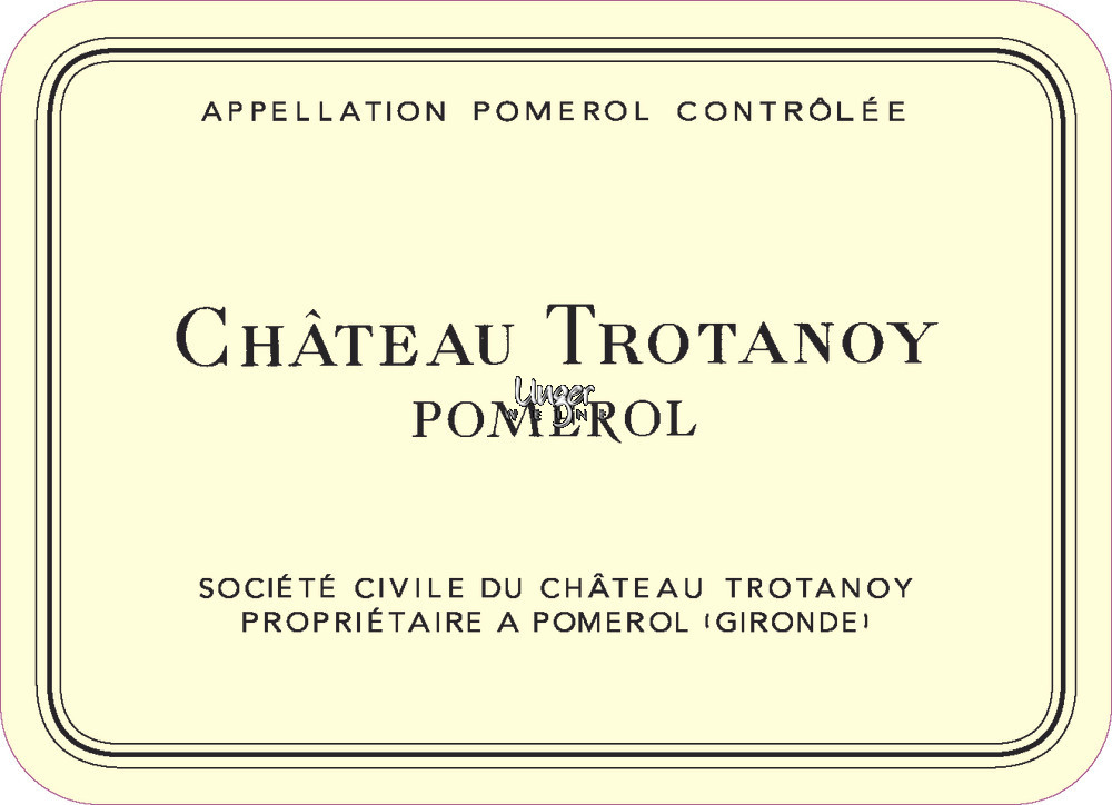 1996 Chateau Trotanoy Pomerol