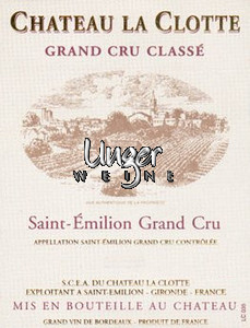 2020 Chateau La Clotte Saint Emilion